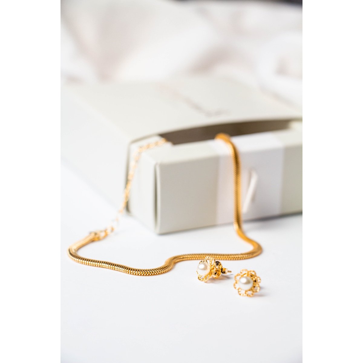 Colar de Fio Alemão folheado a ouro 18k
