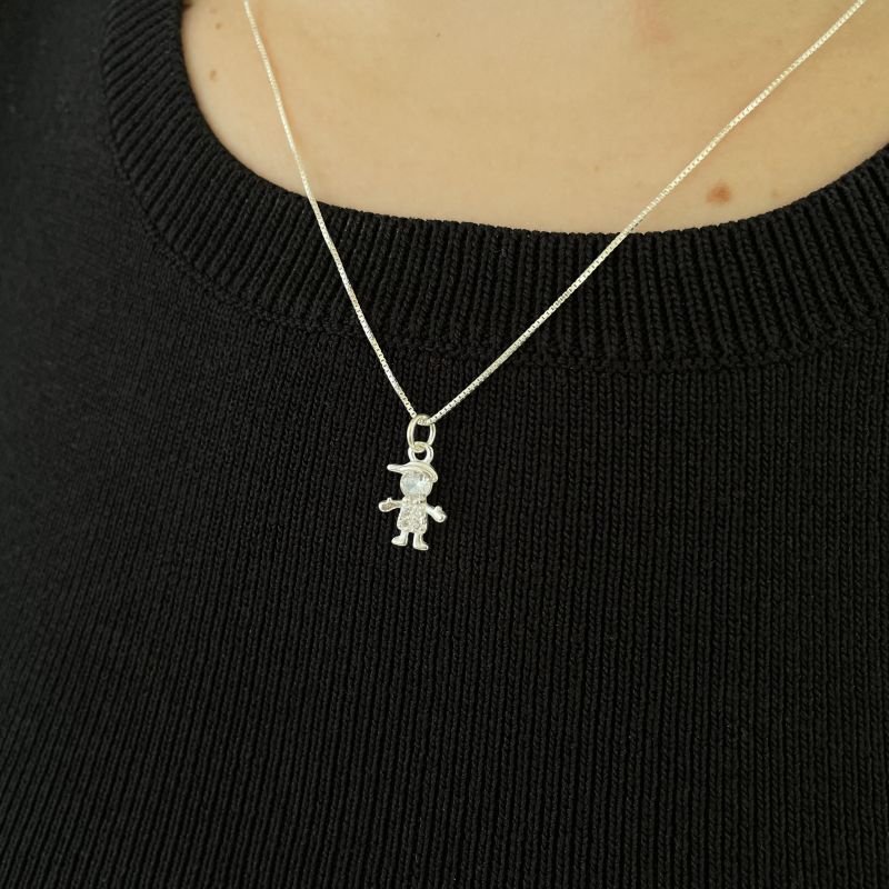 Colar Mãe de menino em prata 925